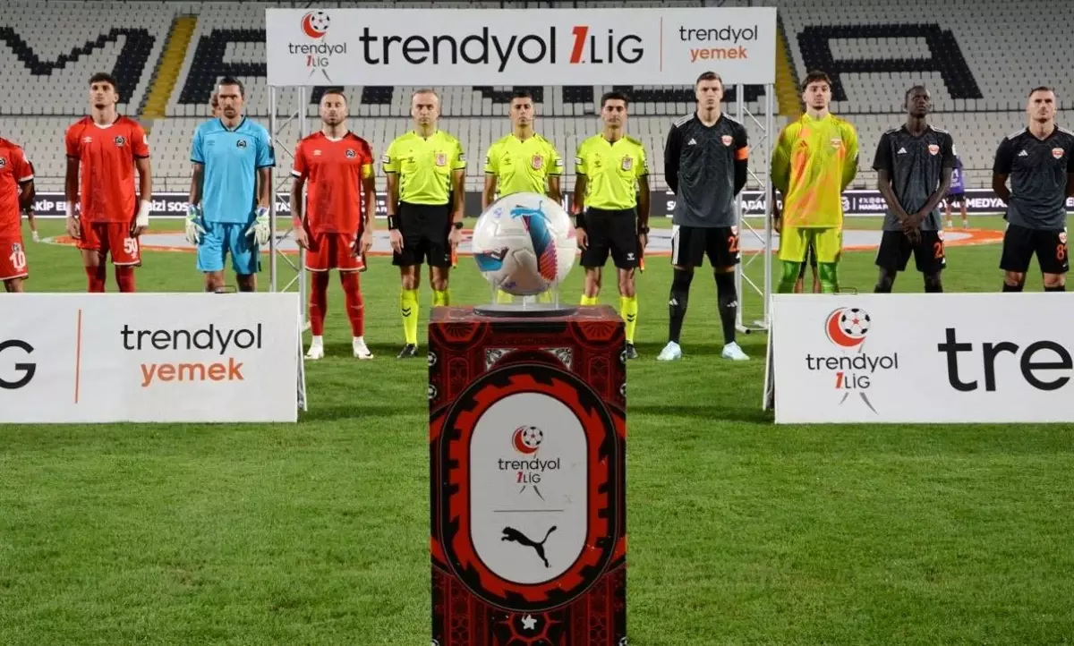 Trendyol 1. Lig 5. Haftanın Hakemleri Belli Oldu
