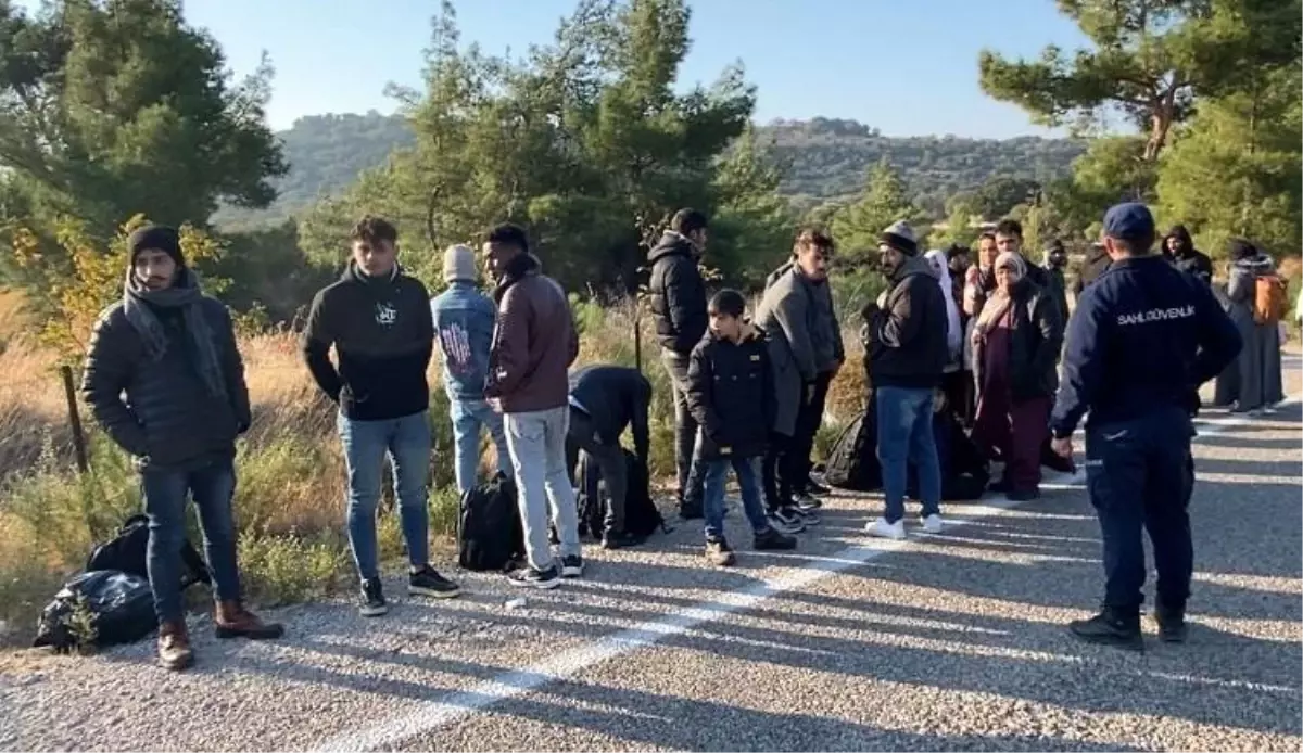 Çanakkale’de 27 Kaçak Göçmen Yakalandı