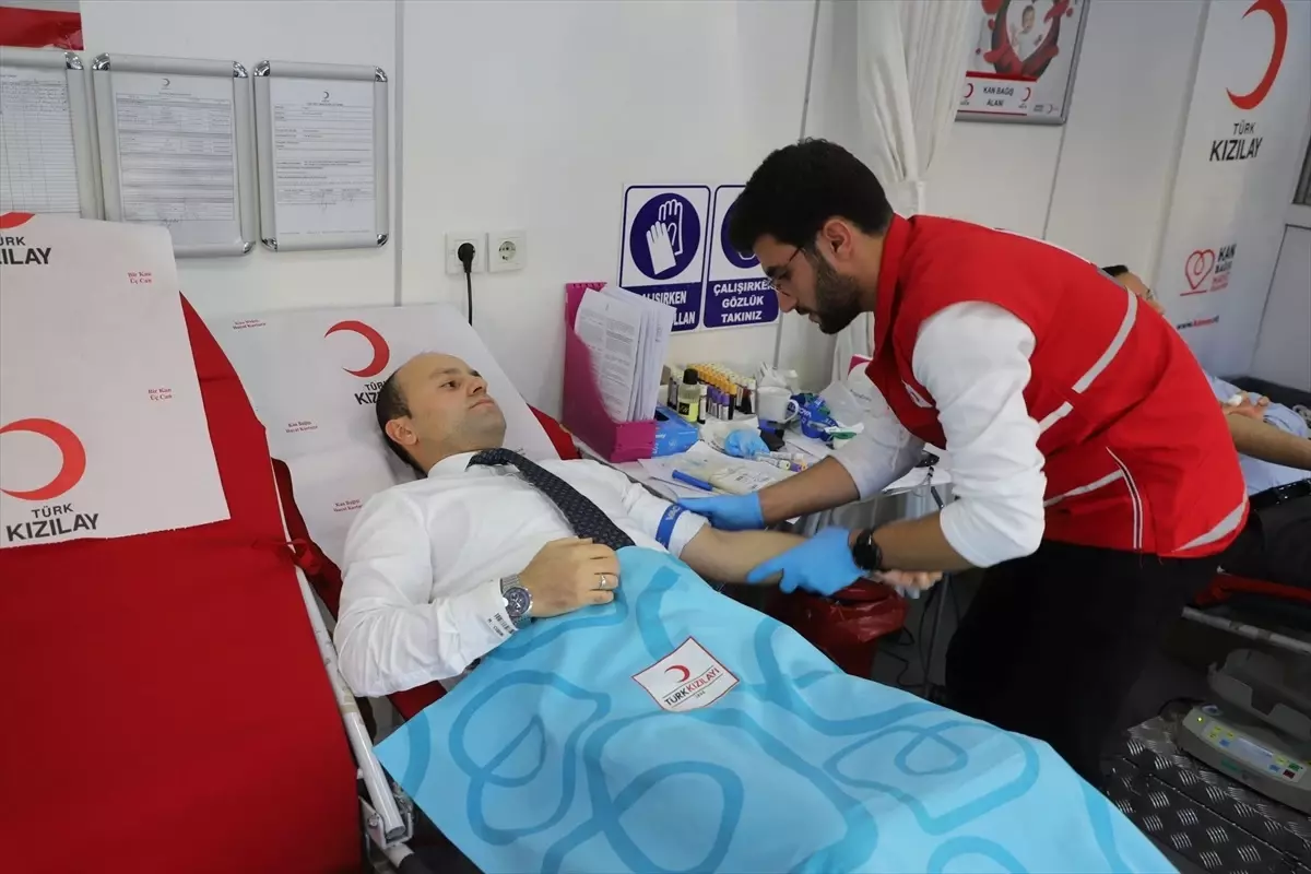 Cizre’de Kan Bağışı Kampanyası Düzenlendi