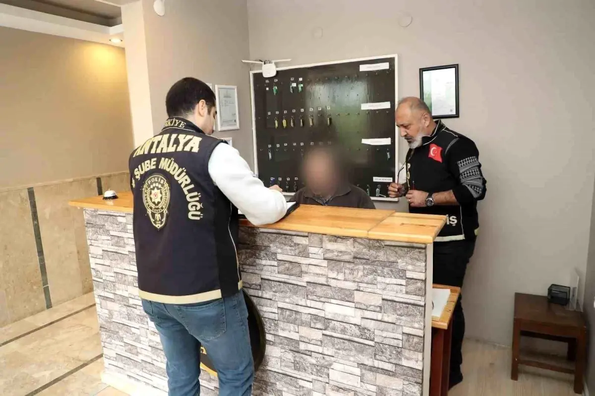 Antalya’da Günübirlik Konaklama Denetimi
