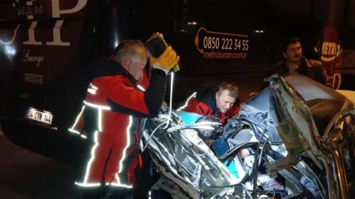 Kayseri’de katliam gibi kaza! 2 ölü, 1’i ağır 6 yaralı