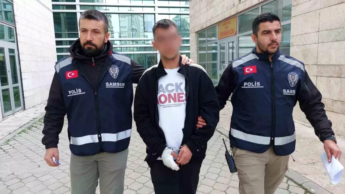 Samsun’da Bıçaklama: Zanlı Tutuklandı