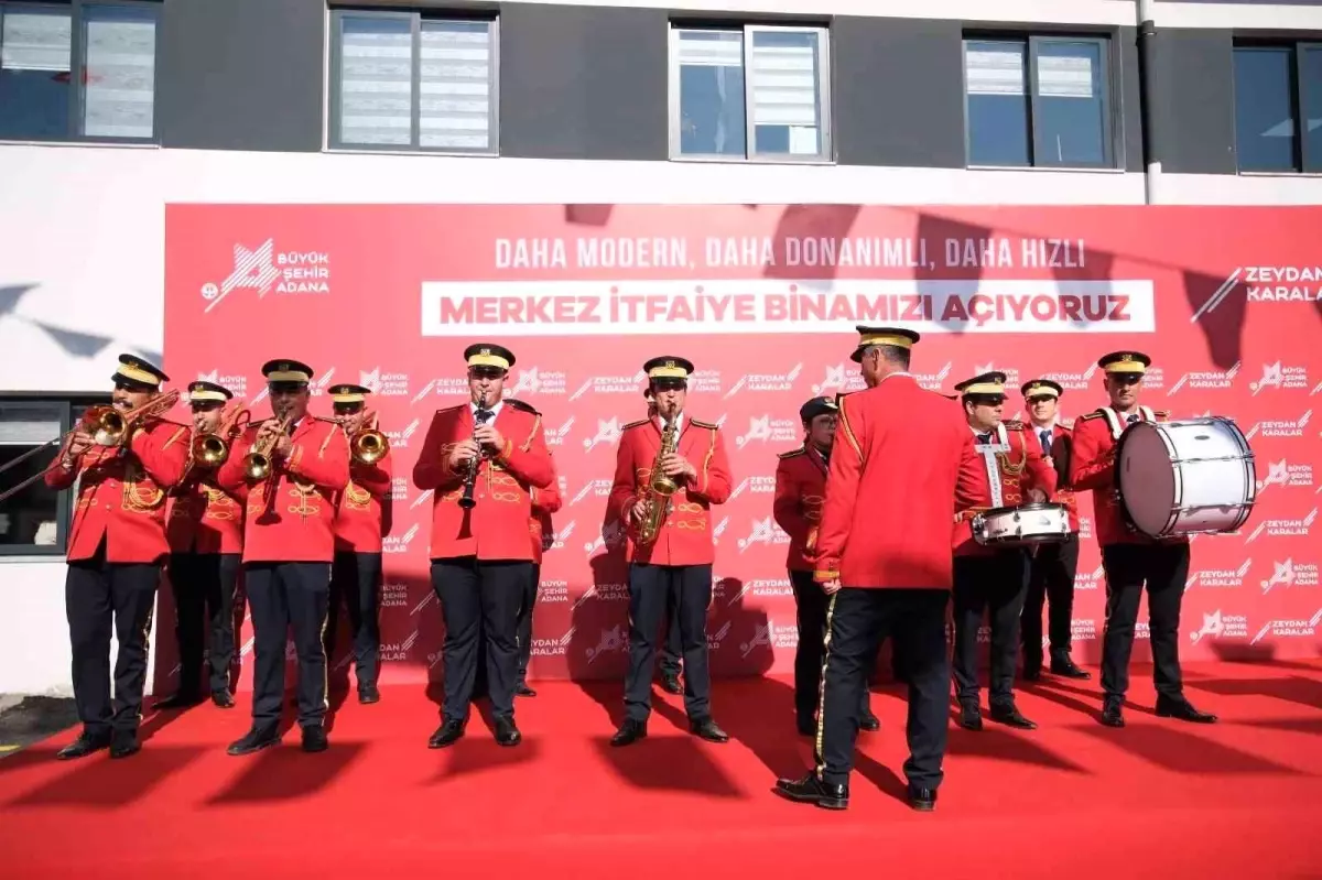 Adana’da Yeni İtfaiye Merkezi Hizmete Girdi