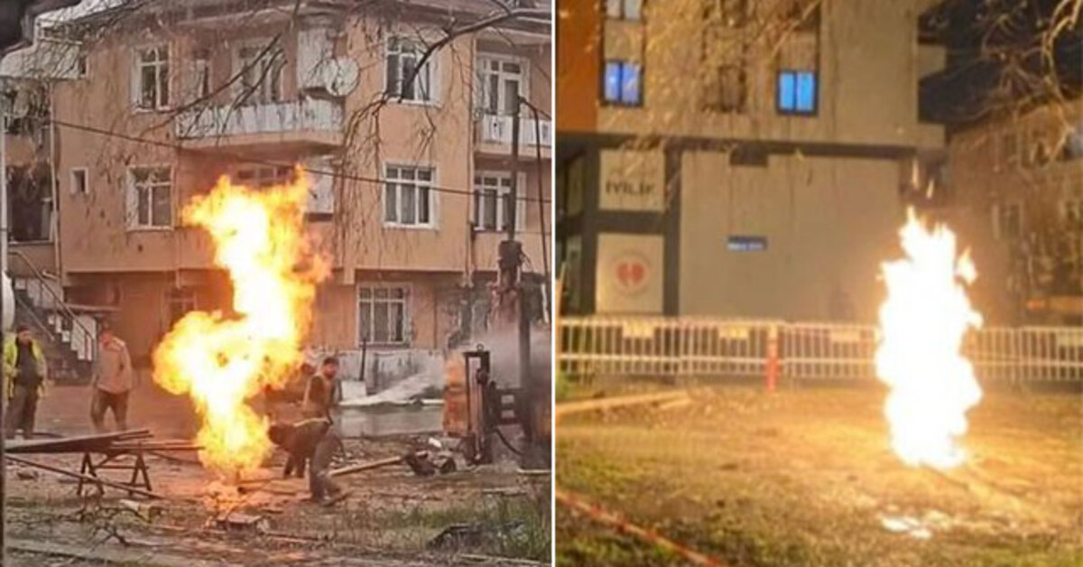 AFAD başında bekliyor! Metro inşaatında çıktı! Yanmaya devam ediyor!